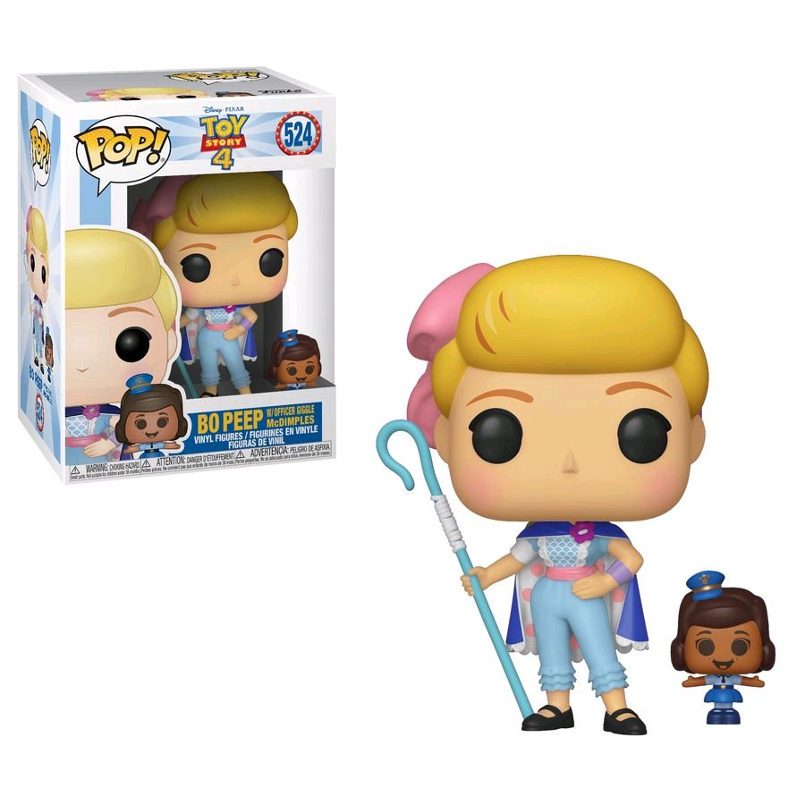 Funko Pop Disney Pixar: Toys Story 4 - Bo Peep w/ Officer Giggle McDim –  Sweets and Geeks