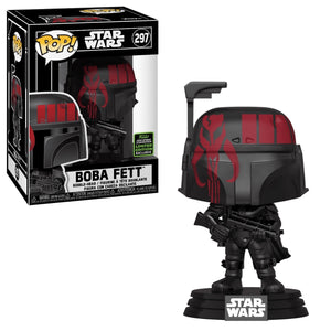 Funko Pop! Star Wars: Boba Fett #297 (Art Series Futra Black) (2020 Spring Convention Exclusive) - Sweets and Geeks