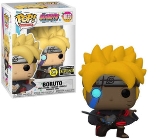 Funko Pop! Animation: Boruto - Boruto (with Marks) (Glows in the Dark) (Entertainment Earth Exclusive) #1035 - Sweets and Geeks