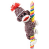 Sock Monkey Brown Hitcher Lollipop - Sweets and Geeks