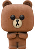 Funko POP! Animation: Line Friends - Brown (Funko Limited Edition Flocked) #928 - Sweets and Geeks