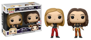Funko Pop Television: Buffy the Vampire Slayer - Buffy & Faith (2017 Fall Convention) 2-Pack - Sweets and Geeks