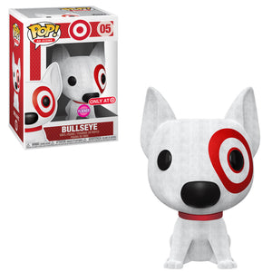 Funko POP! Ad Icons: Target - Bullseye (Flocked) (Target Exclusive) #05 - Sweets and Geeks