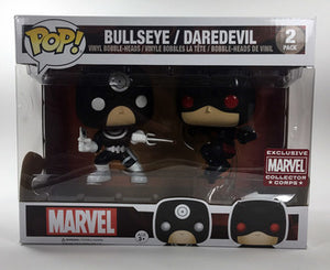 Funko Pop Marvel: Bullseye / Daredevil (2 Pack) - Sweets and Geeks