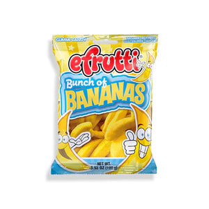 Efrutti Bunch of Bananas 3.5oz Bag - Sweets and Geeks