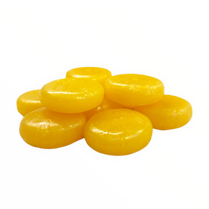 Colombian Butterscotch Buttons Bulk Tubs (S&G Bulk) - Sweets and Geeks