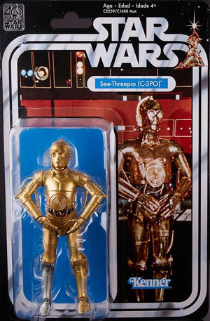 40th Anniversy Kenner Star Wars Action Figure - C-3PO - Sweets and Geeks
