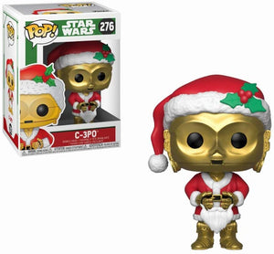 Funko Pop Star Wars: Holiday - Santa C-3PO #276 - Sweets and Geeks