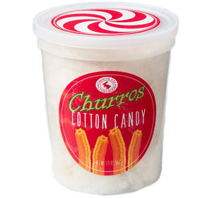 CSB Cotton Candy Churros - Sweets and Geeks