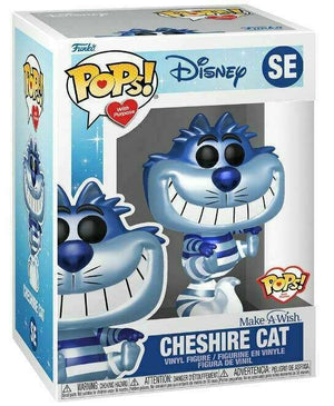 Funko Pop! Disney: Alice in Wonderland - Cheshire Cat (Make-A-Wish) (Blue Metallic) - Sweets and Geeks