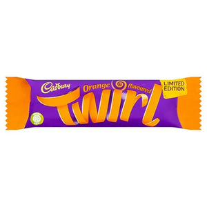Cadbury Twirl - Orange Flavored 43g - Sweets and Geeks