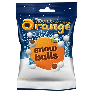 Terry's Orange Chocolate Snowballs Peg bag- Milk Chocolate - Sweets and Geeks