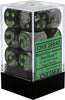 Chessex Gemini 16mm D6 Dice Block (12 Dice) - Sweets and Geeks