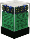 Chessex Gemini 12mm D6 Dice Block (36 Dice) - Sweets and Geeks