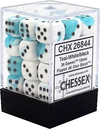 Chessex Gemini 12mm D6 Dice Block (36 Dice) - Sweets and Geeks