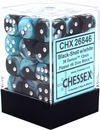 Chessex Gemini 12mm D6 Dice Block (36 Dice) - Sweets and Geeks