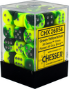 Chessex Gemini 12mm D6 Dice Block (36 Dice) - Sweets and Geeks