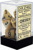 Marble Polyhedral Dice Block (7 Dice) - Sweets and Geeks