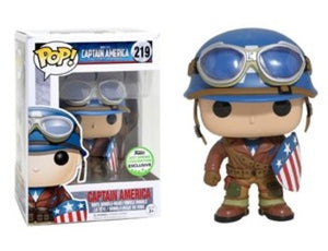 Funko Pop! Captain America - Captain America (WWII) [Spring Convention] #219 - Sweets and Geeks