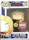 Funko Pop! Captain Marvel - Captain Marvel (Flying) (Unmasked) #446 - Sweets and Geeks