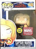 Funko Pop! Captain Marvel - Captain Marvel (Flying) (Unmasked) #446 - Sweets and Geeks