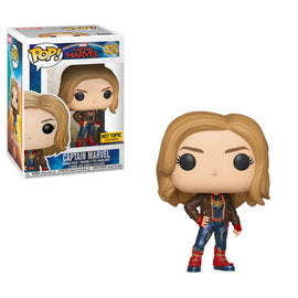 Funko Pop! Captain Marvel - Captain Marvel (Jacket) #435 - Sweets and Geeks