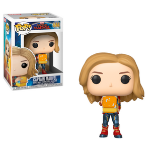 Funko Pop! Captain Marvel - Captain Marvel (Tesseract) (Glow in Dark) #444 - Sweets and Geeks