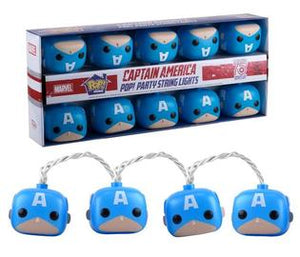 Funko Pop Lights: Marvel - Captain America - Sweets and Geeks