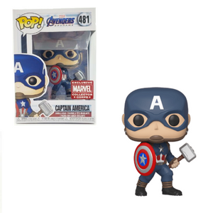 Funko Pop! Marvel: Avengers Endgame - Captain America #481 - Sweets and Geeks