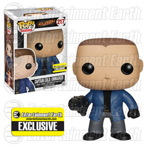 FUnko Pop! Television: The Flash - Captain Cold: Unmasked (Entertainment Earth Exclusive) #217 - Sweets and Geeks