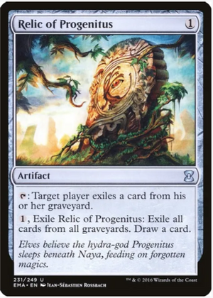 Relic of Progenitus - Eternal Masters - #231/249 - Sweets and Geeks