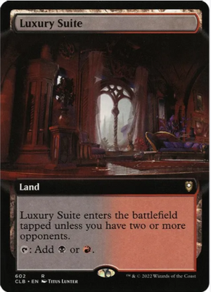 Luxury Suite (Extended Art) - Commander Legends: Battle for Baldur's Gate - #602 - Sweets and Geeks