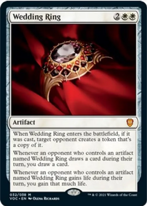 Wedding Ring - Commander: Innistrad: Crimson Vow - #032/038 - Sweets and Geeks