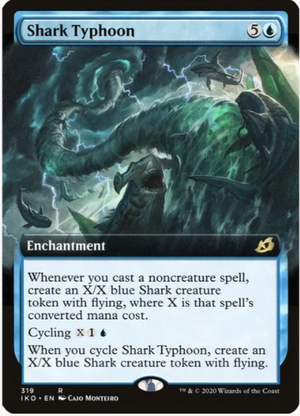 Shark Typhoon (Extended Art) - Ikoria: Lair of Behemoths - #319 - Sweets and Geeks