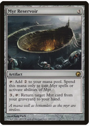 Myr Reservoir - Scars of Mirrodin - #183/249 - Sweets and Geeks