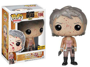Funko Pop! Television: The Walking Dead - Carol Peletier (Bloody) (Hot Topic Exclusive) #156 - Sweets and Geeks