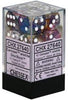Festive 16mm D6 Dice Block (12 Dice) - Sweets and Geeks