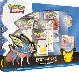 Pokemon: Celebrations Deluxe Pin Collection [Zacian LV. X] (Pre-Sell 10-8-21) - Sweets and Geeks
