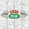 CENTRAL PERK WOOD SIGN - Sweets and Geeks