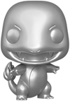 Funko POP Games: Pokemon - Charmander (Metallic) #455 - Sweets and Geeks