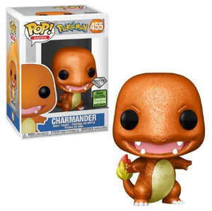 Funko Pop Games: Pokemon -  Charmander (Diamond) (2021 Spring Convention) #455 - Sweets and Geeks