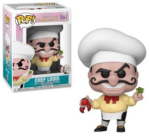 Funko Pop! The Little Mermaid - Chef Loius #567 - Sweets and Geeks
