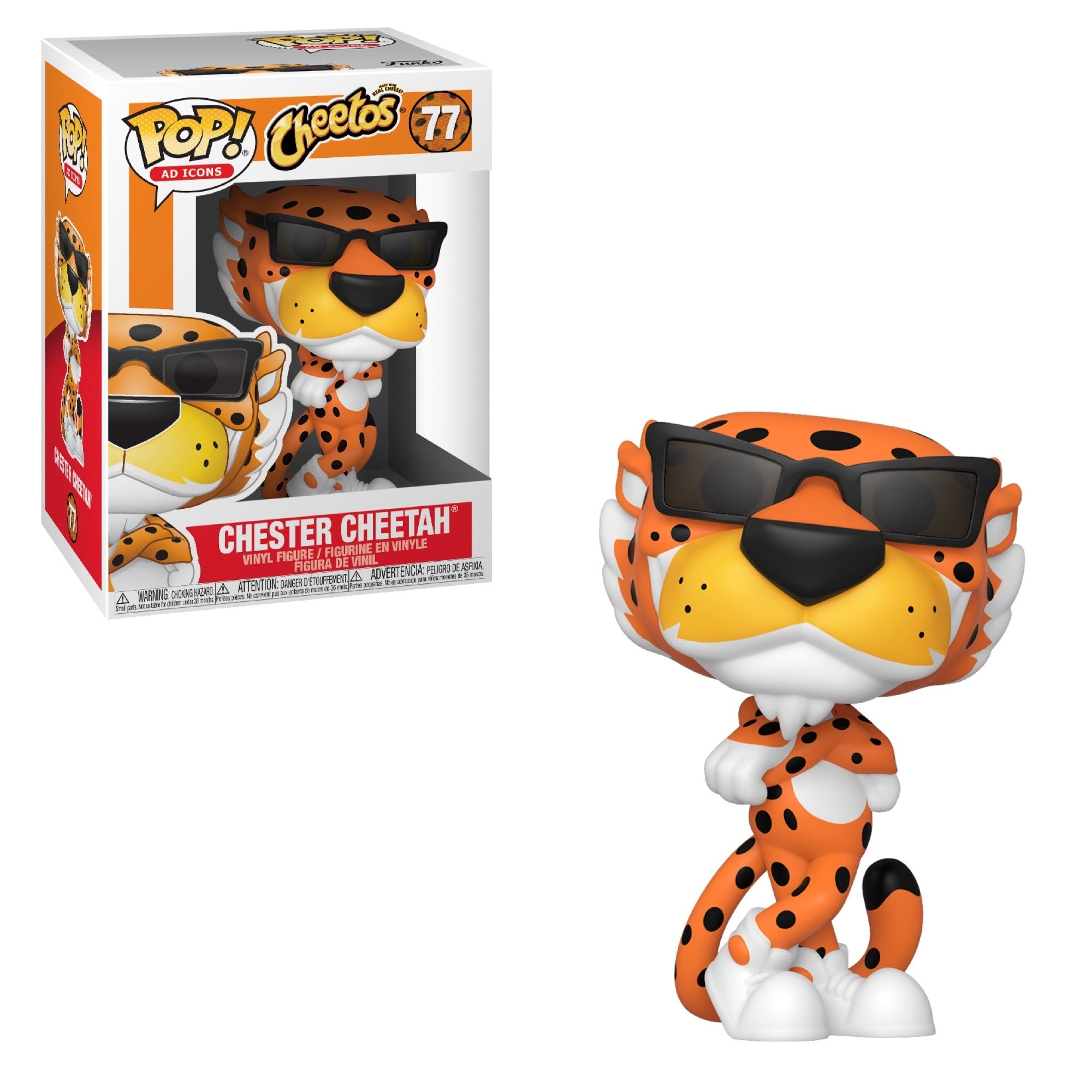 Funko Pop Chester Cheetah 174 - Exclusivité Hollywood - Figurine Collector De La Mascotte Cheetos