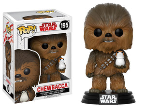 Funko Pop Movies: Star Wars - Chewbacca (The Last Jedi) #195 - Sweets and Geeks