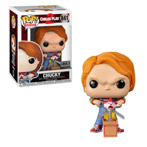 Funko Pop Movies: Child's Play 2 - Chucky (With Buddy and Scissors) (FYE Exclusive) #841 - Sweets and Geeks