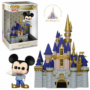 Funko Pop! Town: Cinderella Castle and Mickey Mouse - Sweets and Geeks
