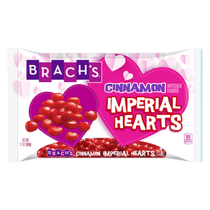 Brach's Cinnamon Imperial Hearts Bag 12oz - Sweets and Geeks