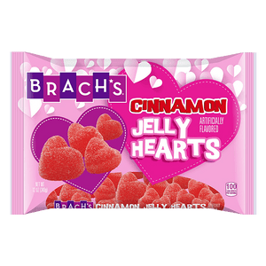 Brach's Valentine Cinnamon Jelly Hearts Bag 12oz - Sweets and Geeks