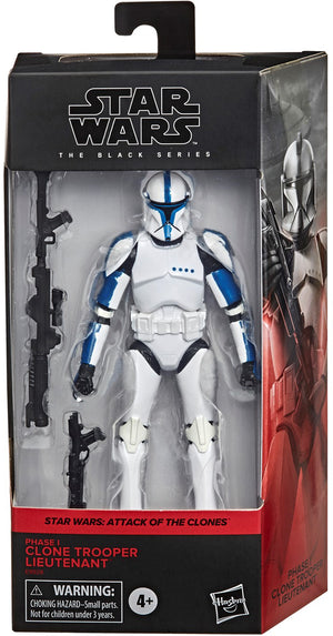 Star Wars The Black Series Figures -  Clone Trooper Lieutenant - Sweets and Geeks