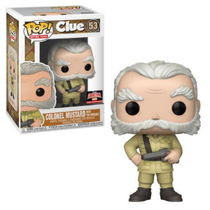 Funko Pop! Clue - Colonel Mustard #53 - Sweets and Geeks